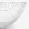 Kosta Boda Art Glass Kosta Boda Contrast Bowl White/White Large
