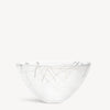 Kosta Boda Art Glass Kosta Boda Contrast Bowl White/White Medium