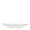 Kosta Boda Art Glass Kosta Boda Contrast Dish White/White