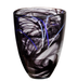 Kosta Boda Art Glass Kosta Boda Contrast Vase, Black
