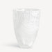 Kosta Boda Art Glass Kosta Boda Contrast Vase White/White