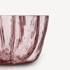 Kosta Boda Art Glass Kosta Boda Crackle Bowl Pink