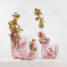 Kosta Boda Art Glass Kosta Boda Crackle Bowl Pink