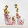 Kosta Boda Art Glass Kosta Boda Crackle Bowl Pink