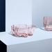 Kosta Boda Art Glass Kosta Boda Crackle Bowl Pink