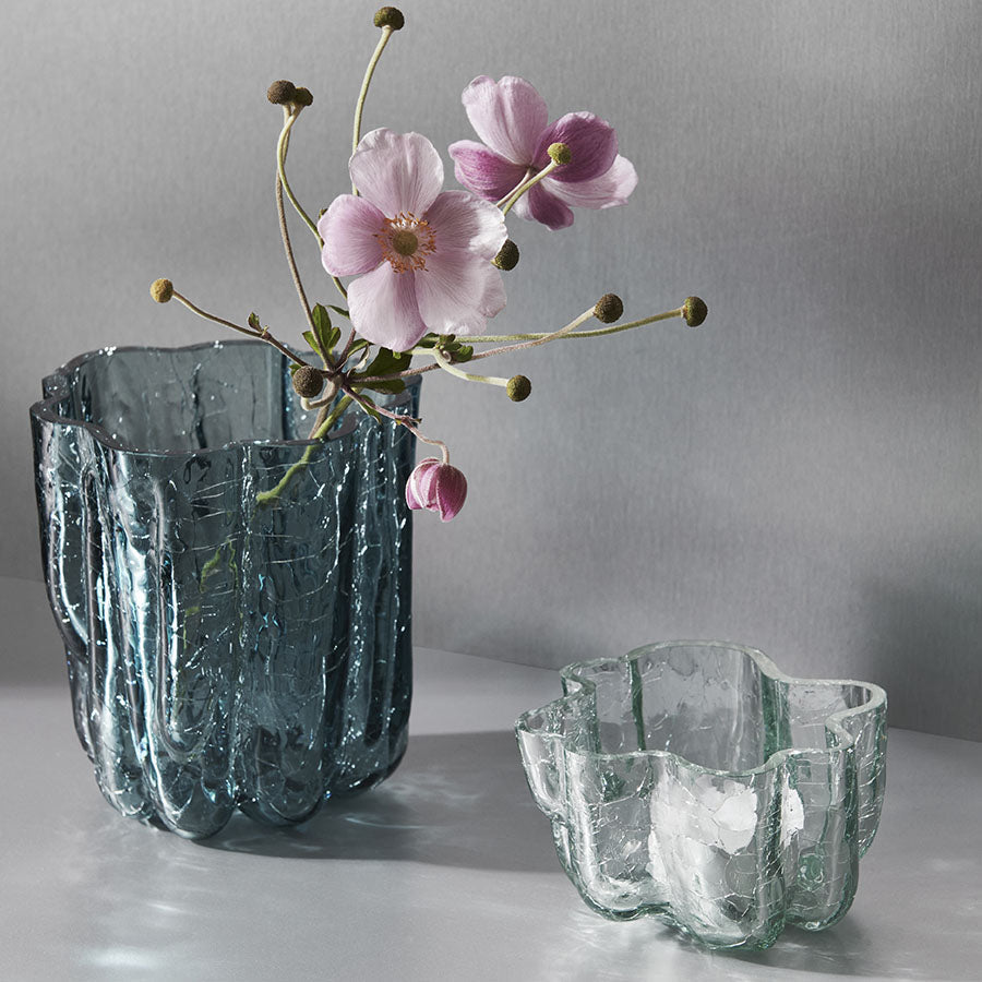 Kosta Boda Art Glass Kosta Boda Crackle Bowl/Votive Circular