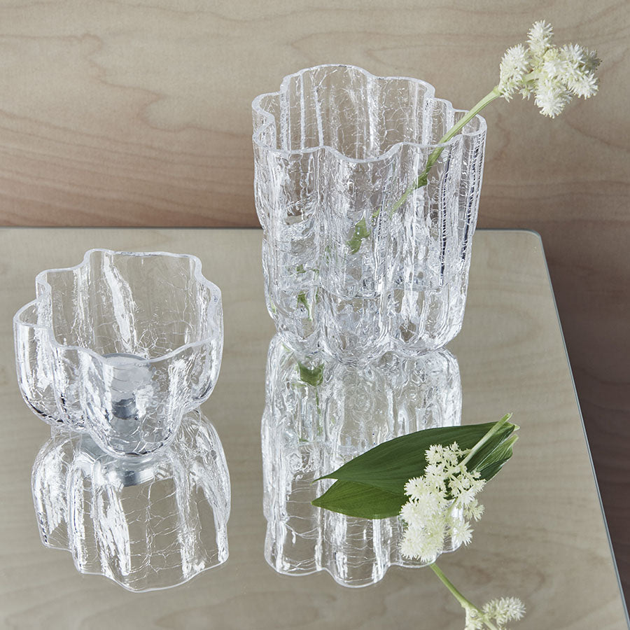Kosta Boda Art Glass Kosta Boda Crackle Bowl/Votive Clear