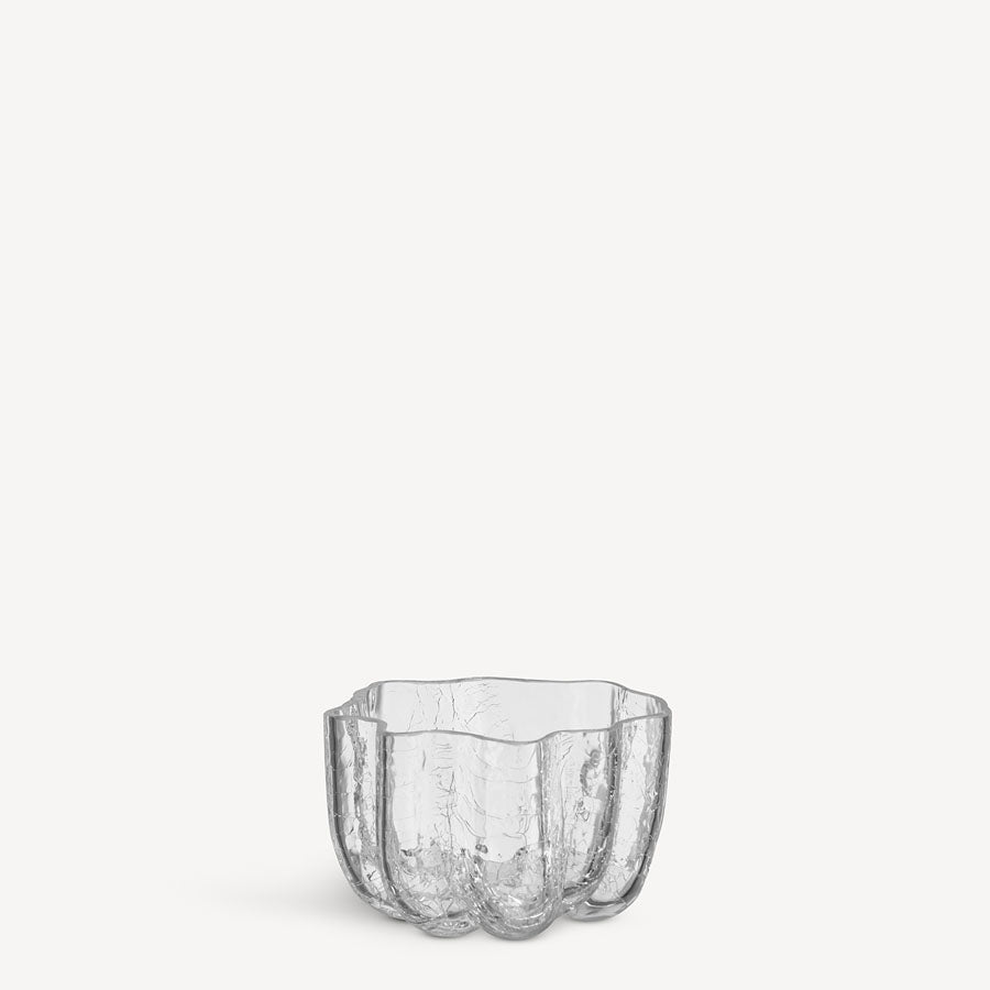 Kosta Boda Art Glass Kosta Boda Crackle Bowl/Votive Clear