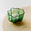 Kosta Boda Art Glass Kosta Boda Crackle Bowl/ Votive Green