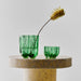 Kosta Boda Art Glass Kosta Boda Crackle Bowl/ Votive Green