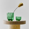 Kosta Boda Art Glass Kosta Boda Crackle Bowl/ Votive Green