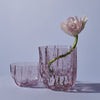 Kosta Boda Art Glass Kosta Boda Crackle Bowl/Votive Pink