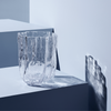 Kosta Boda Art Glass Kosta Boda Crackle Clear Vase Tall