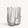 Kosta Boda Art Glass Kosta Boda Crackle Clear Vase Tall