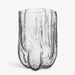Kosta Boda Art Glass Kosta Boda Crackle Clear Vase XL