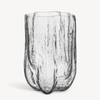 Kosta Boda Art Glass Kosta Boda Crackle Clear Vase XL