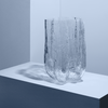 Kosta Boda Art Glass Kosta Boda Crackle Clear Vase XL