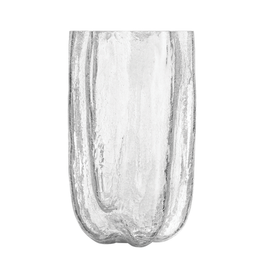 Kosta Boda Art Glass Kosta Boda Crackle Clear Vase XL