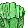 Kosta Boda Art Glass Kosta Boda Crackle Green Vase Tall