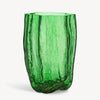 Kosta Boda Art Glass Kosta Boda Crackle Green Vase XL