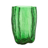 Kosta Boda Art Glass Kosta Boda Crackle Green Vase XL