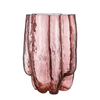 Kosta Boda Art Glass Kosta Boda Crackle Pink Vase XL