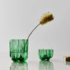 Kosta Boda Art Glass Kosta Boda Crackle Vase Green Small