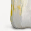 Kosta Boda Art Glass Kosta Boda Crackle Vase Lemon Sorbet Tall
