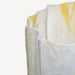 Kosta Boda Art Glass Kosta Boda Crackle Vase Lemon Sorbet Tall
