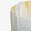 Kosta Boda Art Glass Kosta Boda Crackle Vase Lemon Sorbet Tall