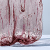 Kosta Boda Art Glass Kosta Boda Crackle Vase Pink Low