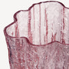 Kosta Boda Art Glass Kosta Boda Crackle Vase Pink Small