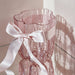 Kosta Boda Art Glass Kosta Boda Crackle Vase Pink Small