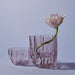 Kosta Boda Art Glass Kosta Boda Crackle Vase Pink Small