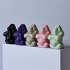 Kosta Boda Art Glass Kosta Boda Gabba Gabba Candle Multicolor Set of 5