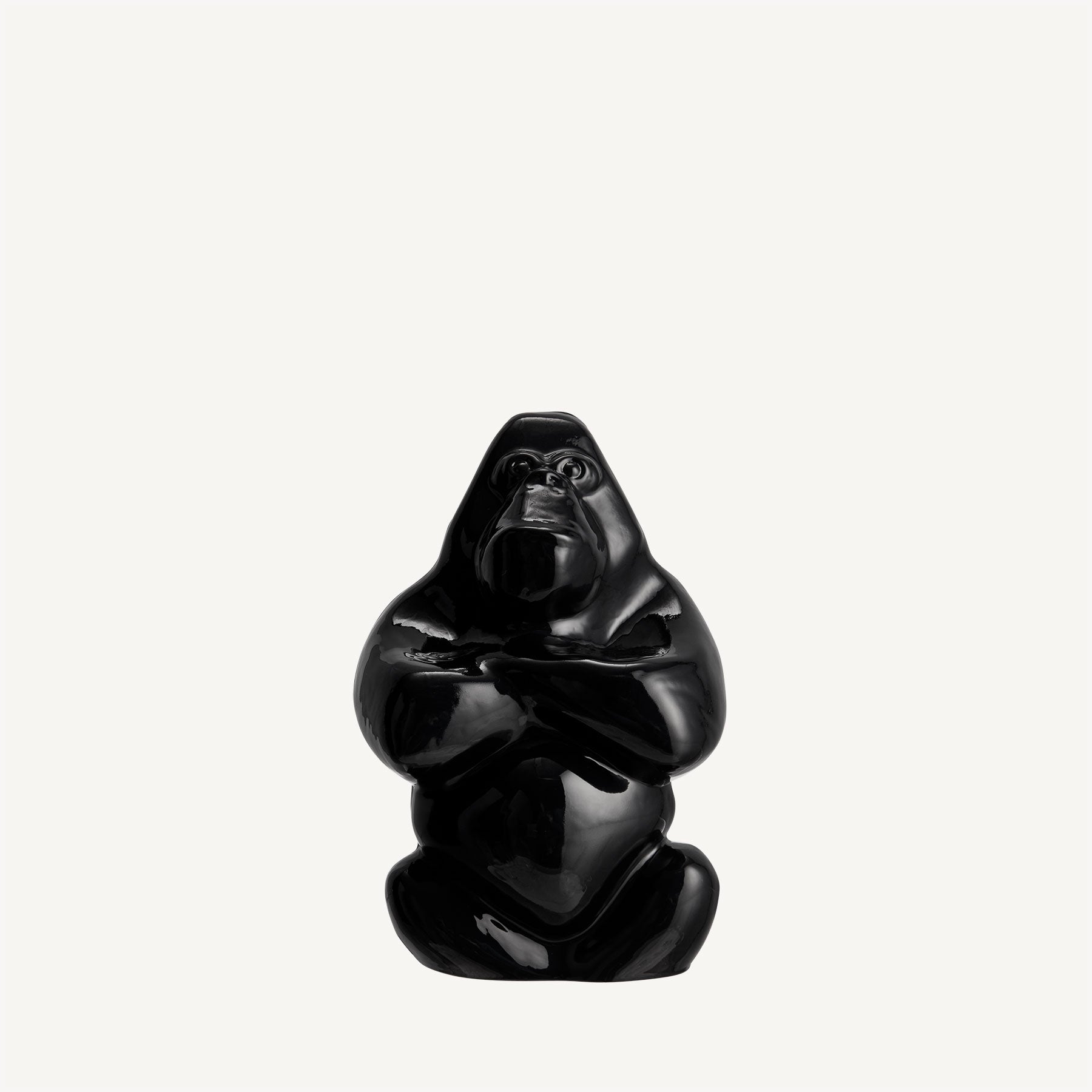 Kosta Boda Art Glass Kosta Boda Gabba Gabba Hey Black Small