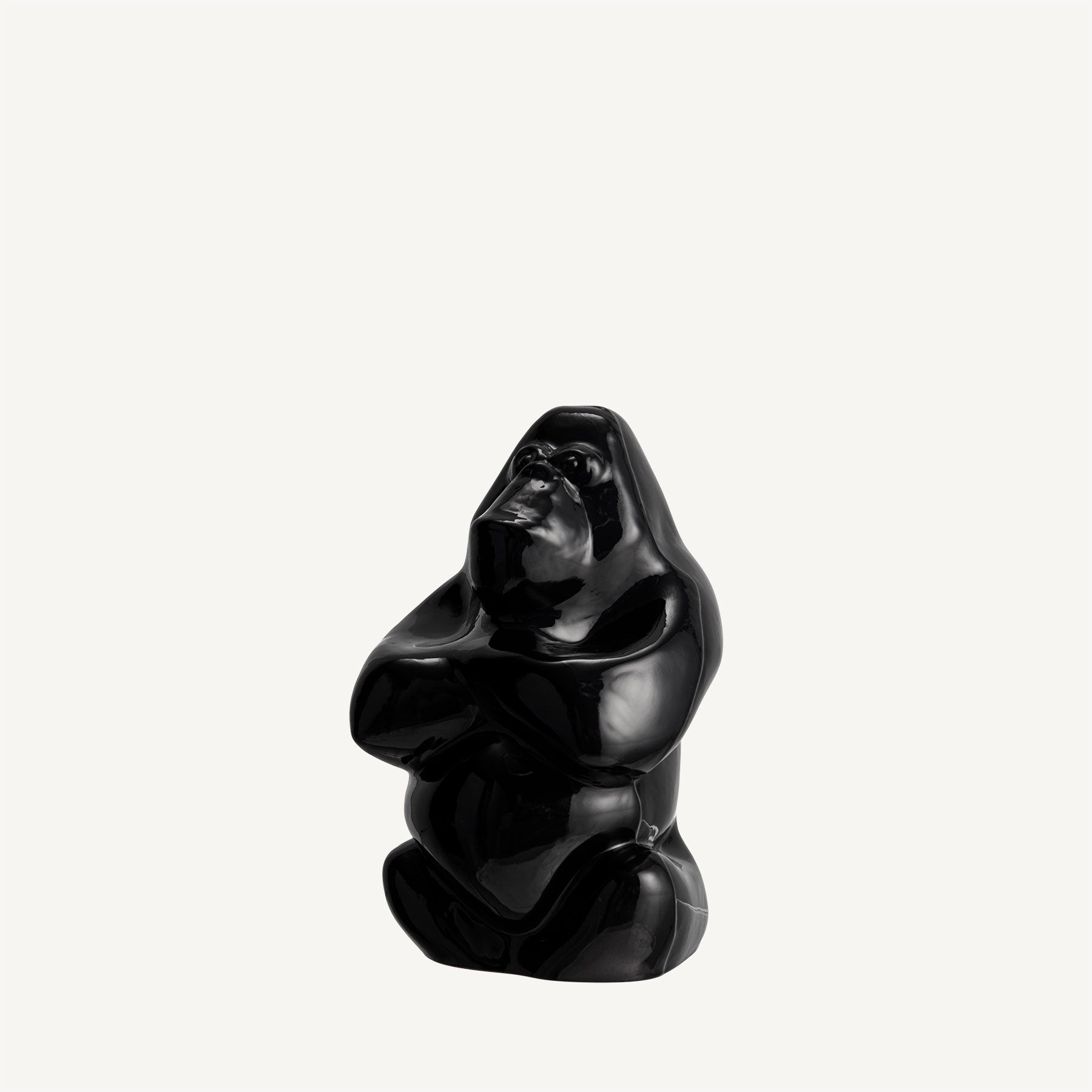 Kosta Boda Art Glass Kosta Boda Gabba Gabba Hey Black Small
