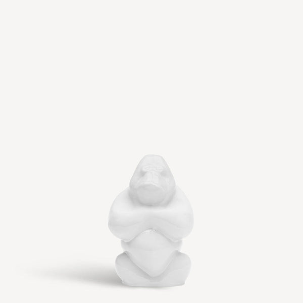 Kosta Boda Art Glass Kosta Boda Gabba Gabba Hey Cloudy White Small