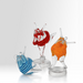 Kosta Boda Art Glass Kosta Boda Happiness Turquoise/Blue