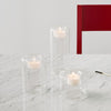 Kosta Boda Art Glass Kosta Boda Happy Votive Clear Set Of 3
