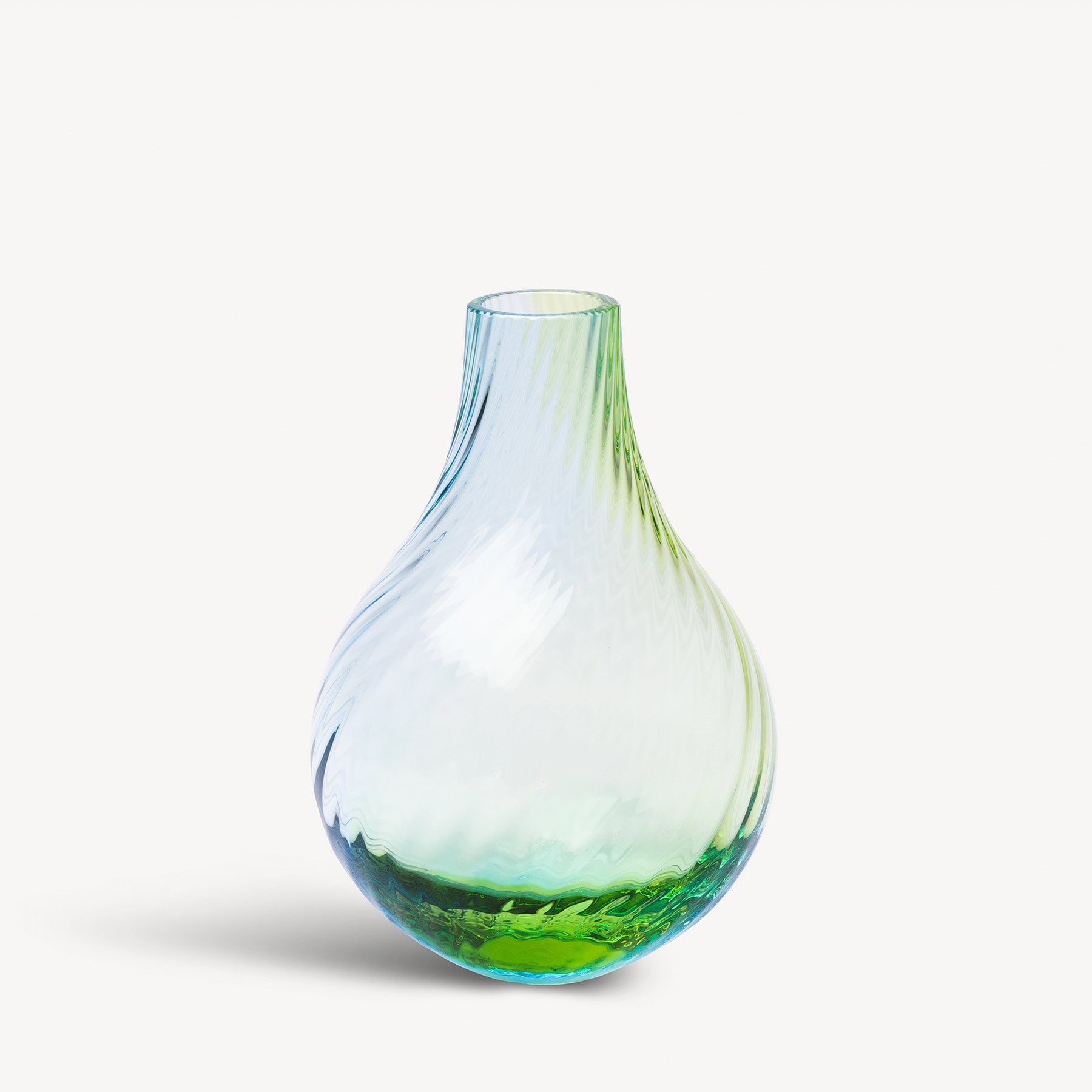 Kosta Boda Art Glass Kosta Boda Iris Vase Blue/Green