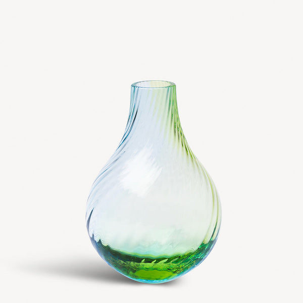 Kosta Boda Art Glass Kosta Boda Iris Vase Blue/Green