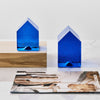 Kosta Boda Art Glass Kosta Boda Kosta House Blue Medium