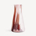 Kosta Boda Art Glass Kosta Boda Lab Erlenmeyer Vase Red/White/Pink