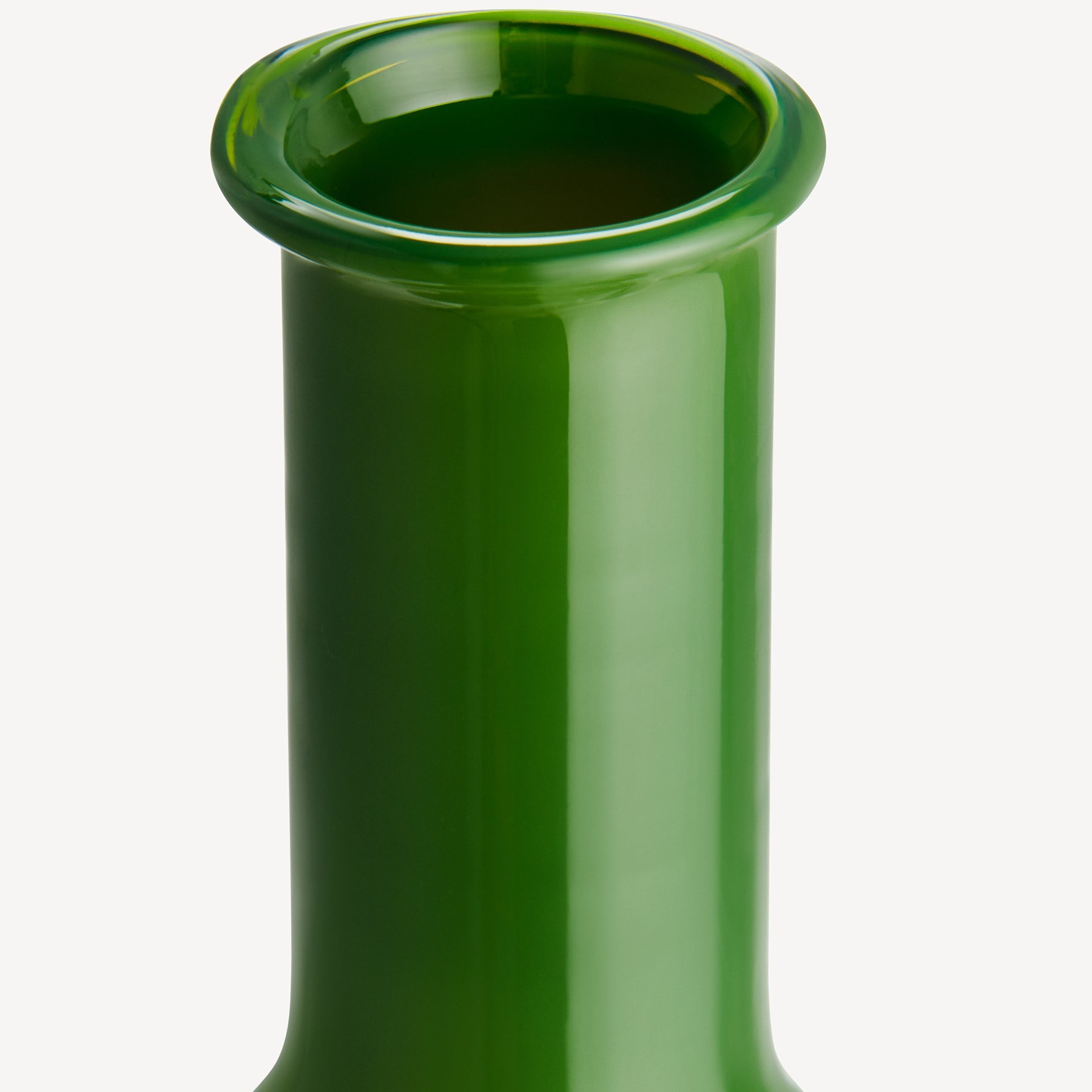 Kosta Boda Art Glass Kosta Boda Lab Measuring Flask Vase Green
