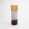 Kosta Boda Art Glass Kosta Boda Landscape Vase Beige Purple ED-10