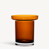 Kosta Boda Art Glass Kosta Boda Limelight Amber Vase Low