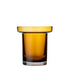 Kosta Boda Art Glass Kosta Boda Limelight Amber Vase Low