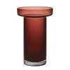 Kosta Boda Limelight Burgundy/Brown Vase Tall