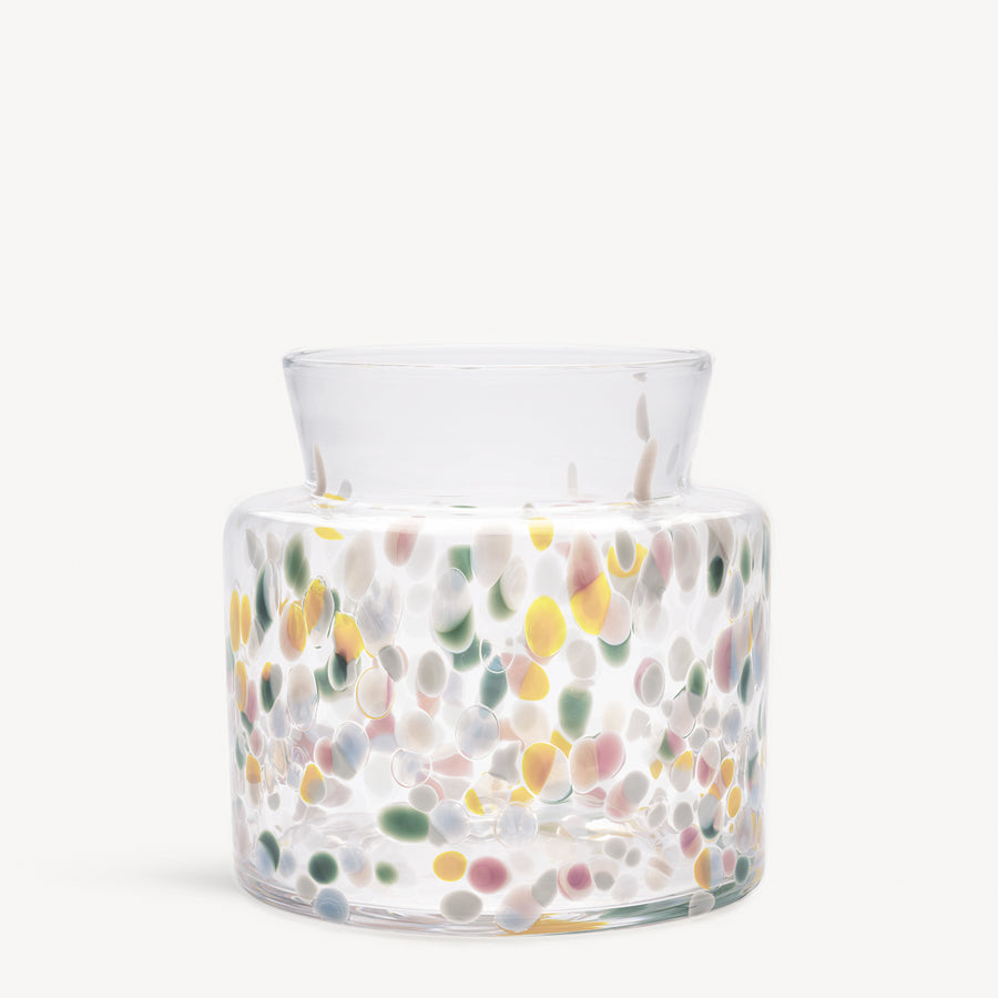 Kosta Boda Art Glass Kosta Boda Meadow Vase Spring Wide